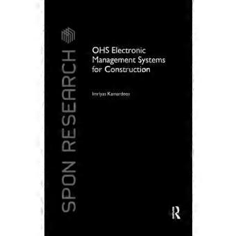 Ohs Electronic Management Systems For Construction