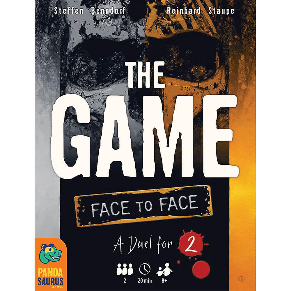Pandasaurus Games The Game Face to Face A Duel for Two Players Board Game