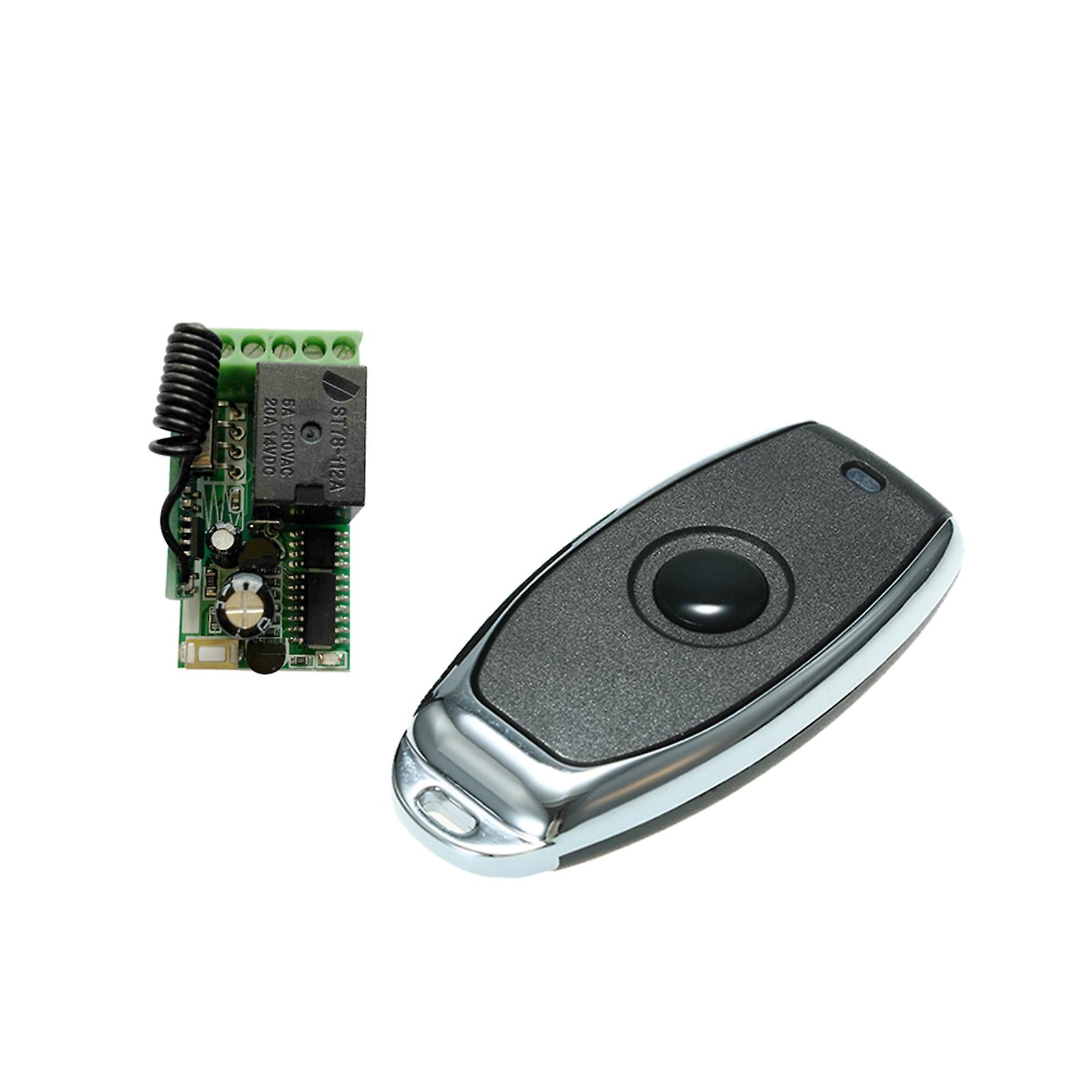 433mhz Dc 12v Universal Rf Remote Control Switch Relay Receiver Module