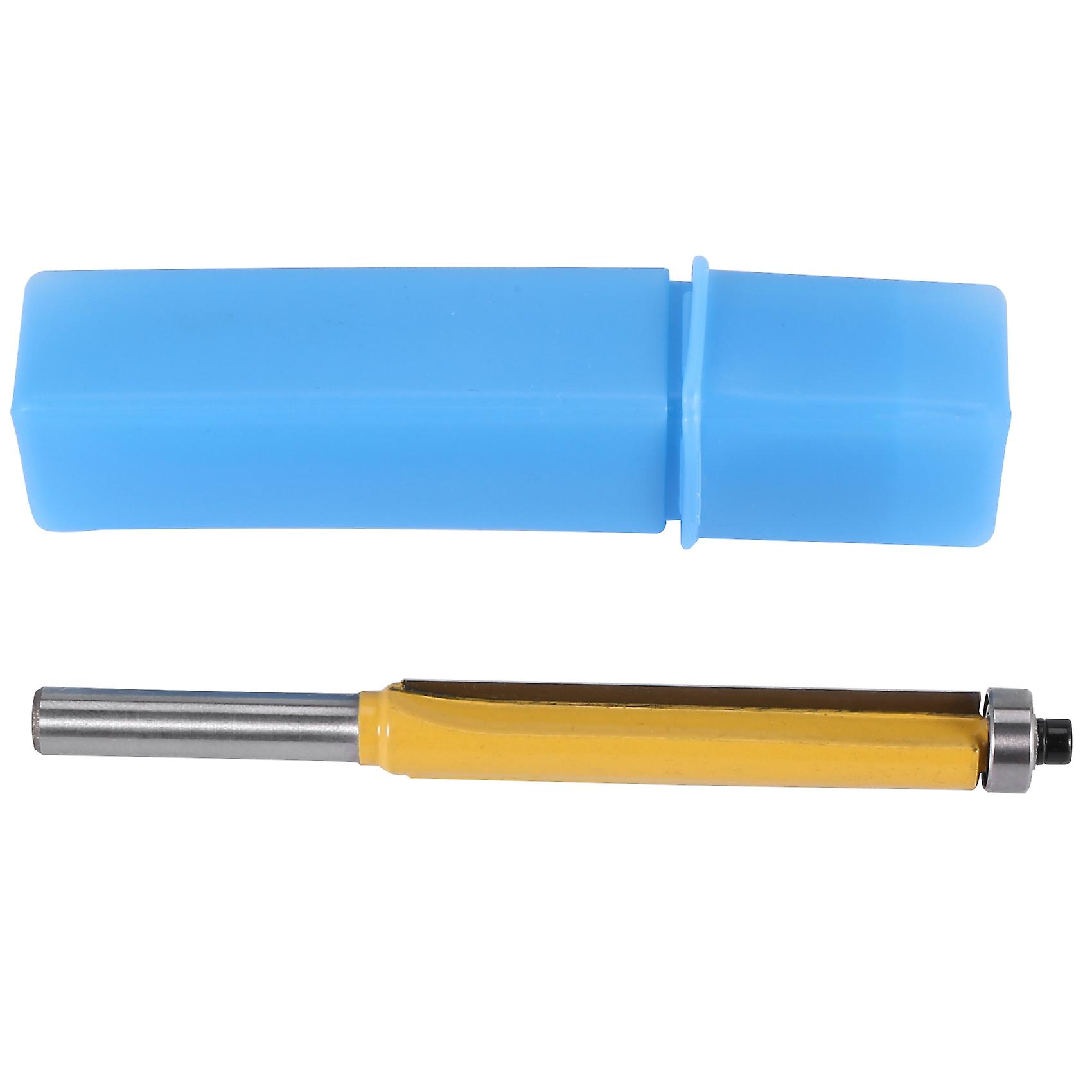 2 inch Height Extra Long Flush Trim Router Bit 1/4 inch X 3/8 inch Woodworking Milling Cutter for W