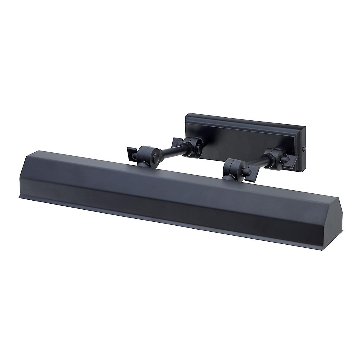 Chawton 2 Light Medium Picture Wall Light Black, E14