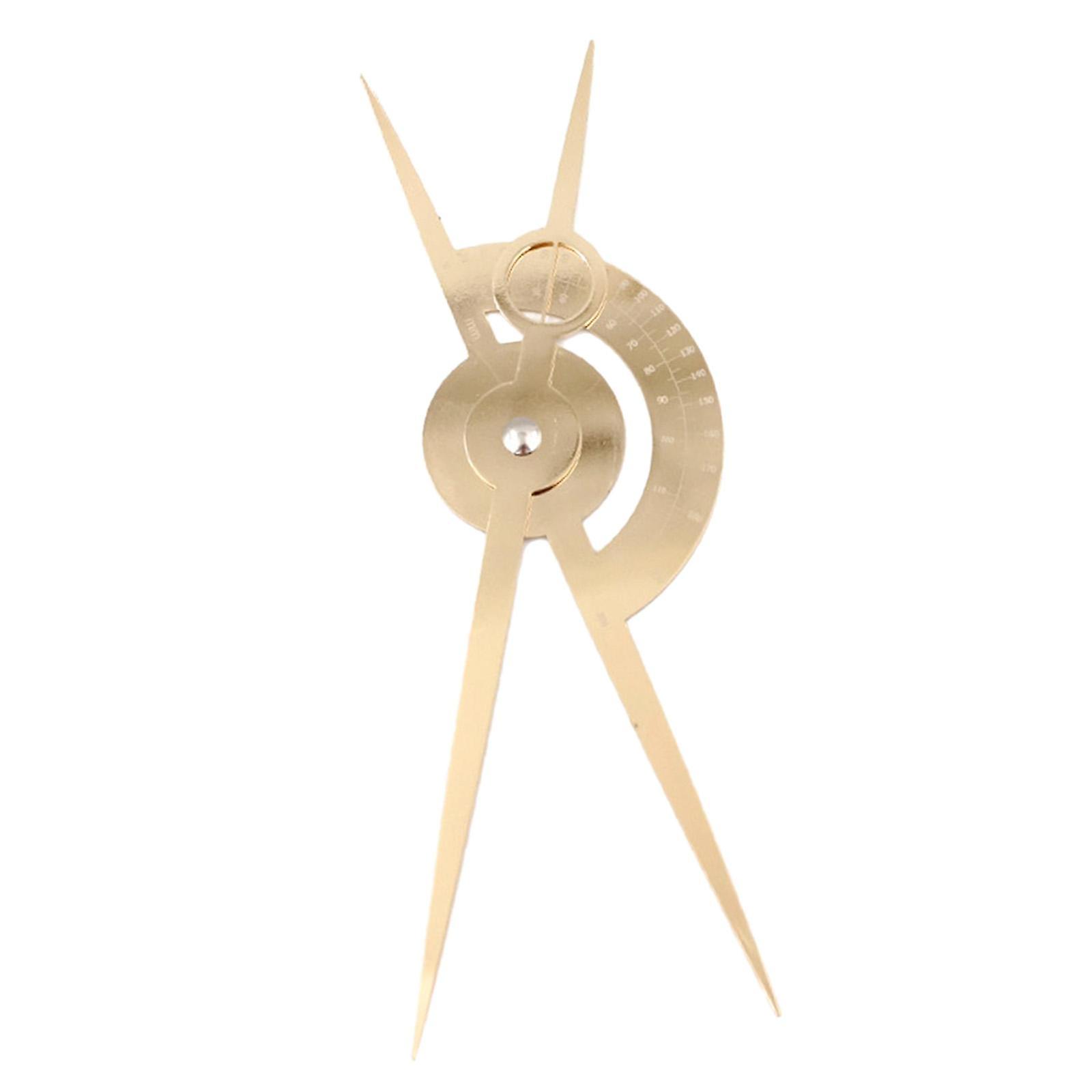 Eyebrow Caliper Microblading Permanent Makeup Ratio Measuring Tool Gold