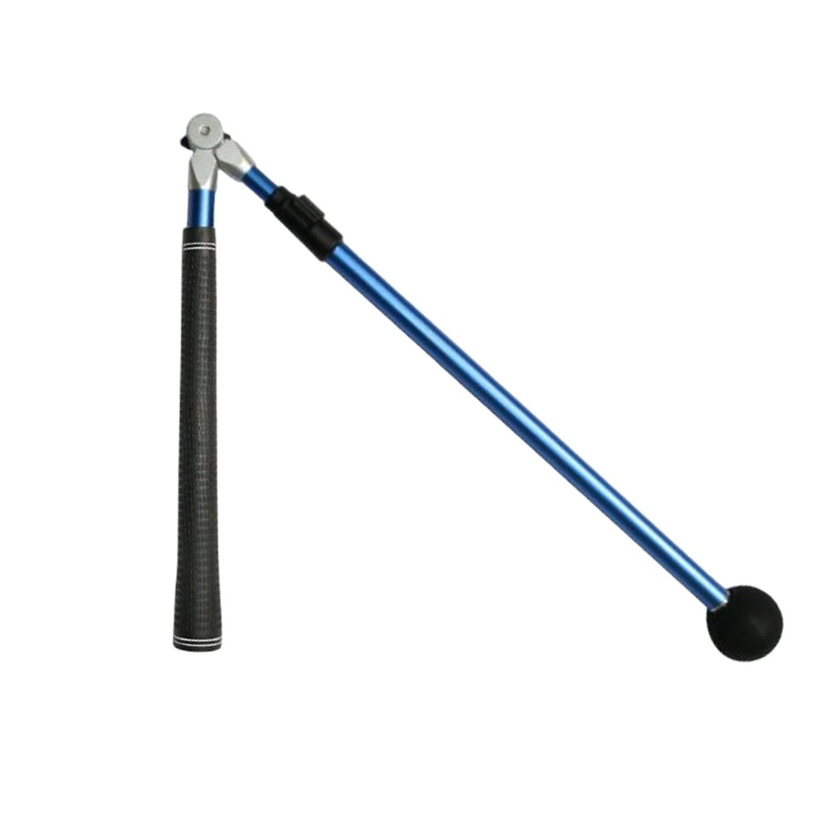 Golf Swing Trainer Posture Corrector Training Aids Extendable Adjustable Blue