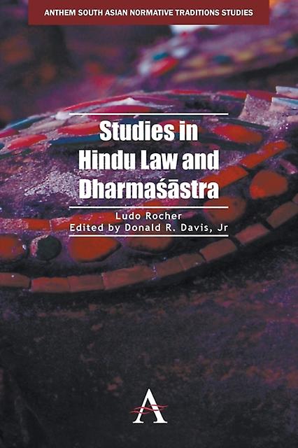 Studies In Hindu Law And Dharmasastra by Ludo Rocher Paperback Book