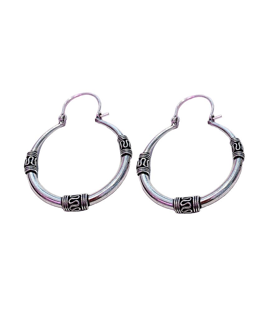 波西米亚风圈形耳环