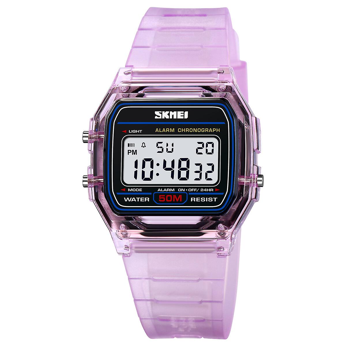 Dual Time Display - Waterproof, Multi-functional Electronic Watch, Night Light, Slip-resistant, Breathable. Ideal For Men And Women