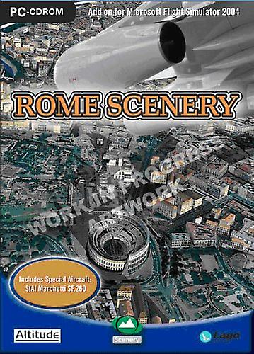 Rome Scenery Add-On for Microsoft Flight Simulator 2004 (PC CD) - New & Sealed