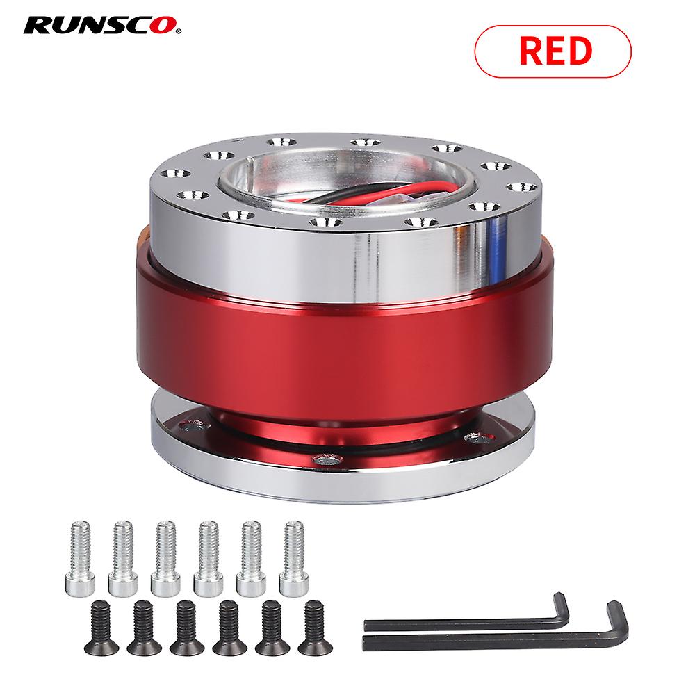 Universal Car Tuning Steering Wheel Quick Release Hub Adapter Snap Off Boss Kit Accesorios