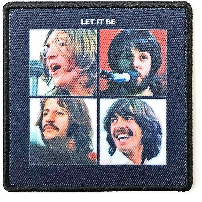 The Beatles Let It Be Standard Iron On Patch
