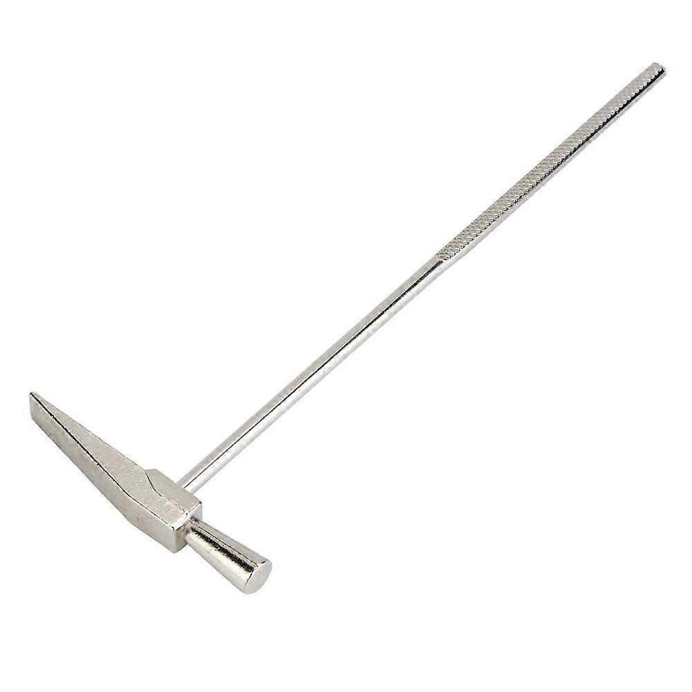 Thumb Piano Kalimba Tone Tuning Hammer Musical Instrument Tool Accessory Silver
