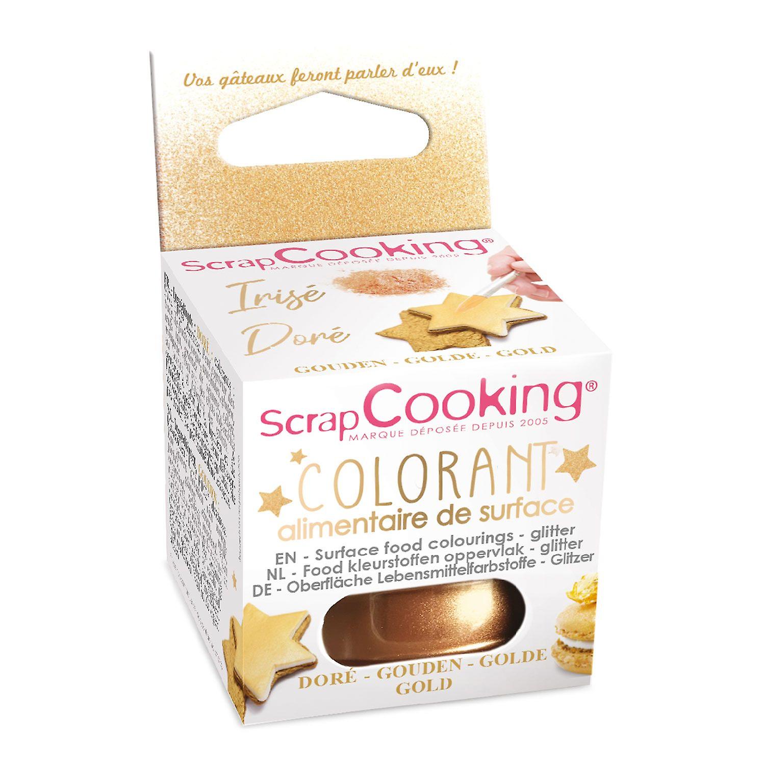 Surface food colouring 5 g - Golden