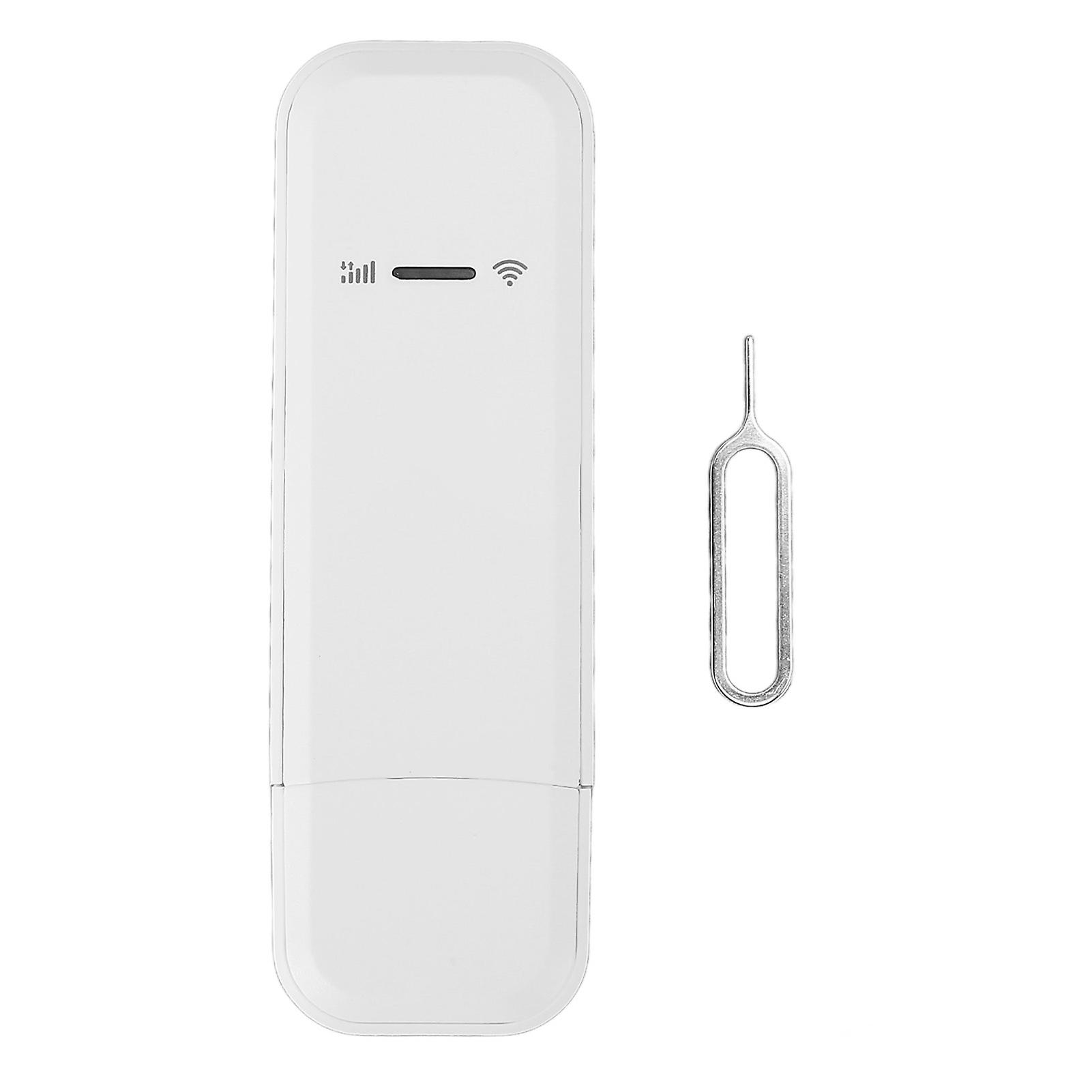 4G USB WIFI Dongle mit SIM-Kartensteckplatz Unterstützt 10 Geräte bis zu 150 Mbit/s 4G LTE WiFi Modem WiFi Hotspot Tragbarer Router