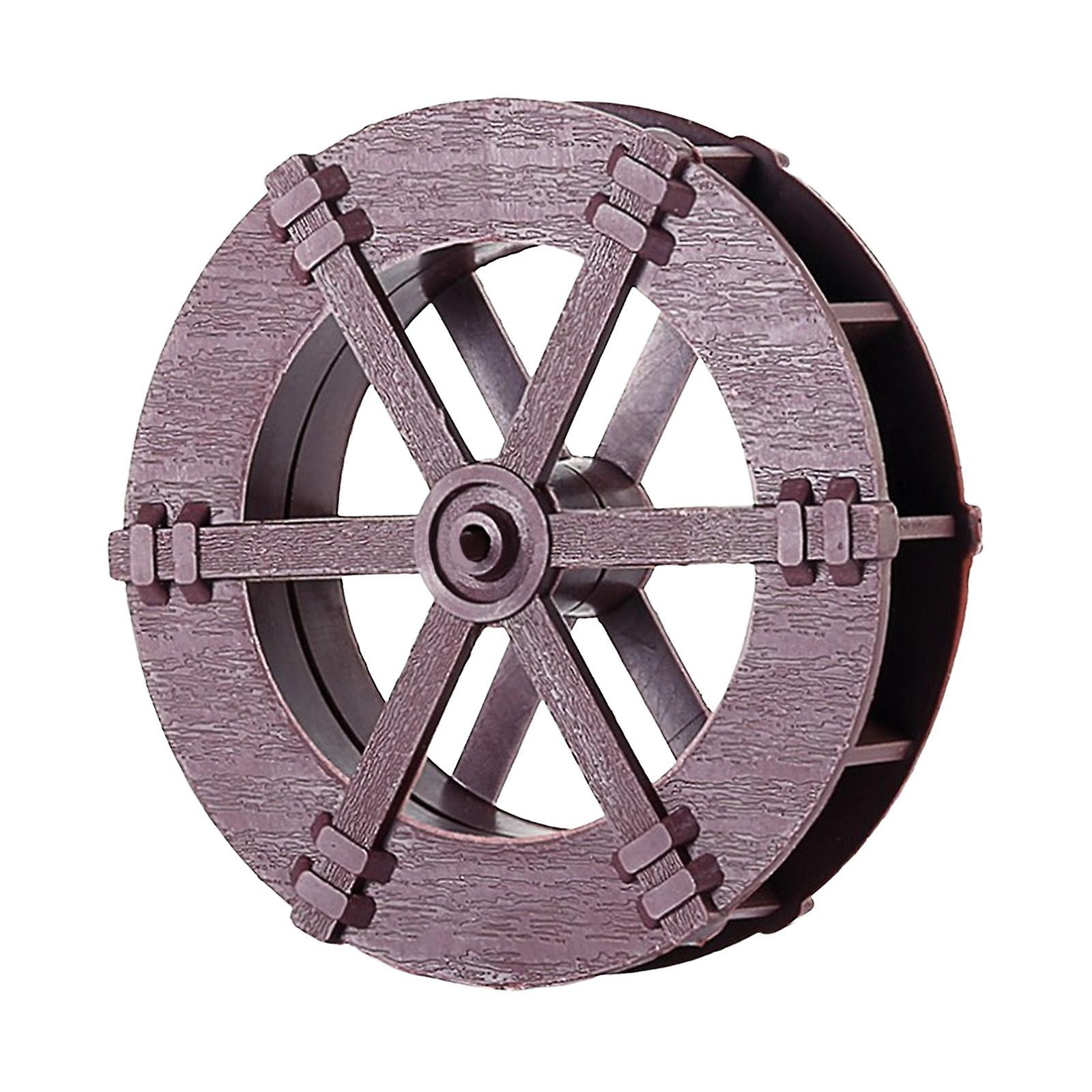 Vannfontene Rotasjonshjul DIY Vannhjul Modell Fontene Feng Shui Hjul 8cm
