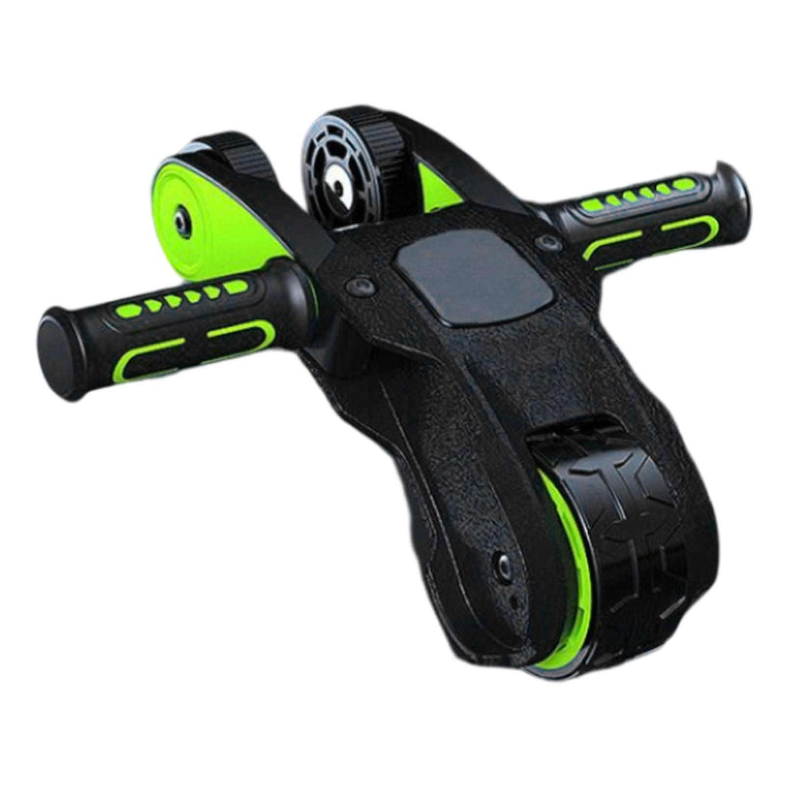 Pliable Ab Roller Wheel Core Training Ab Machine Abdominal Exercise Wheel Green Black