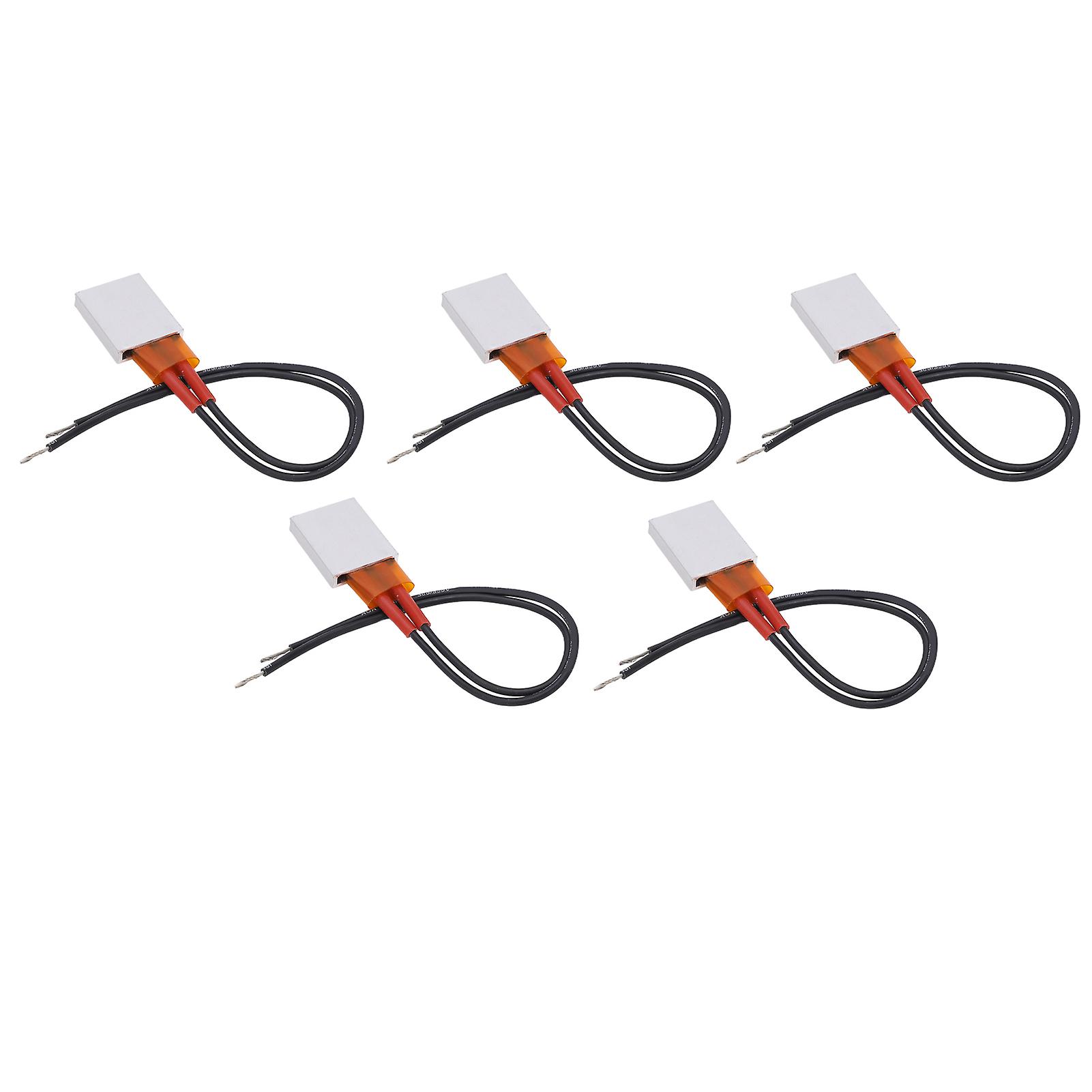 5Pcs PTC Heating Element Aluminum Shell Continuous Heat Output Automatic Constant Temperature PTC Heating Plate 220V