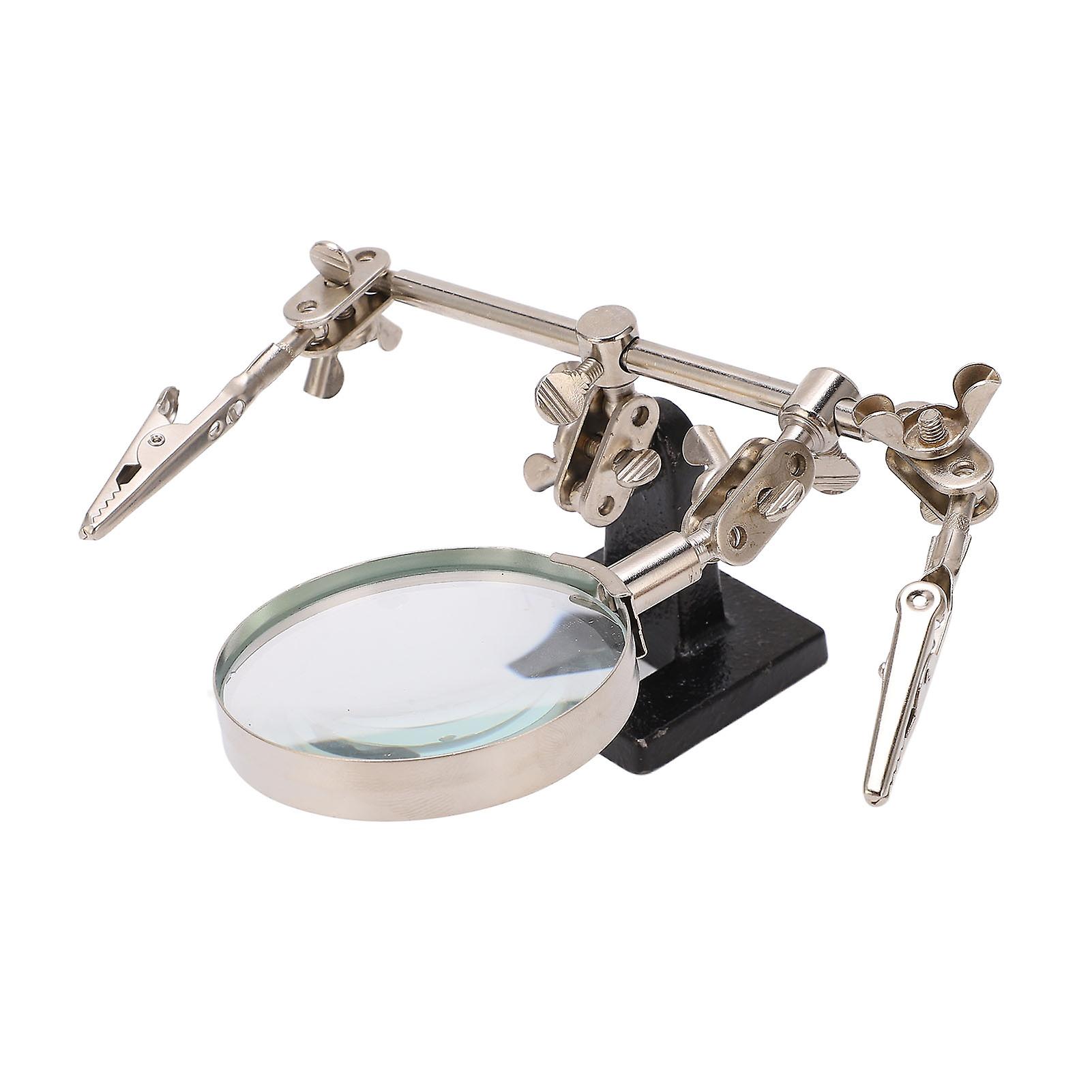 3X Welding Magnifier Fixed Frame Flexible Table Clip