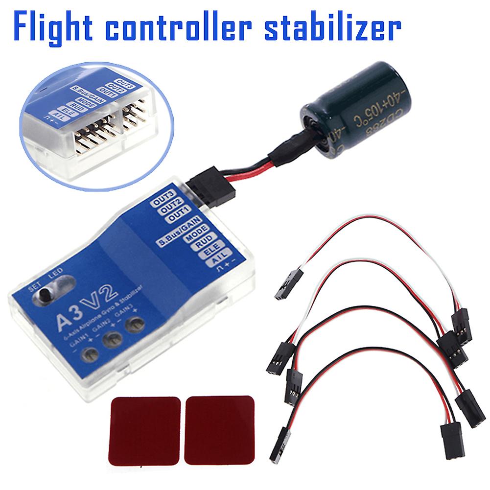 A3 V2 Flight Control Controller Stabilizer System for RC Plane Fixed Wing Copters