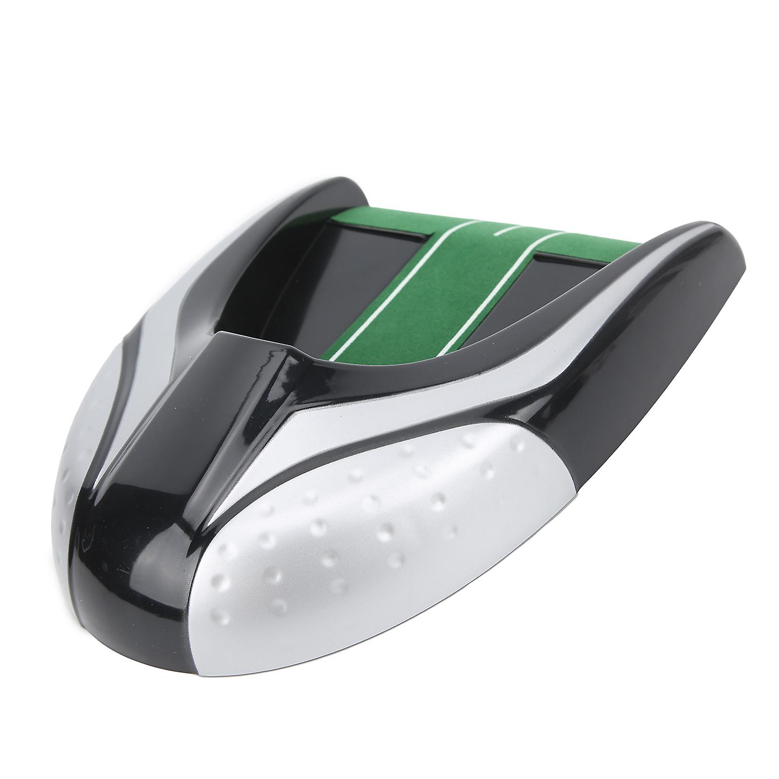 Golf Electric Automatic Putting Cup Golf Return Machine for Indoor Office TrainingSilver