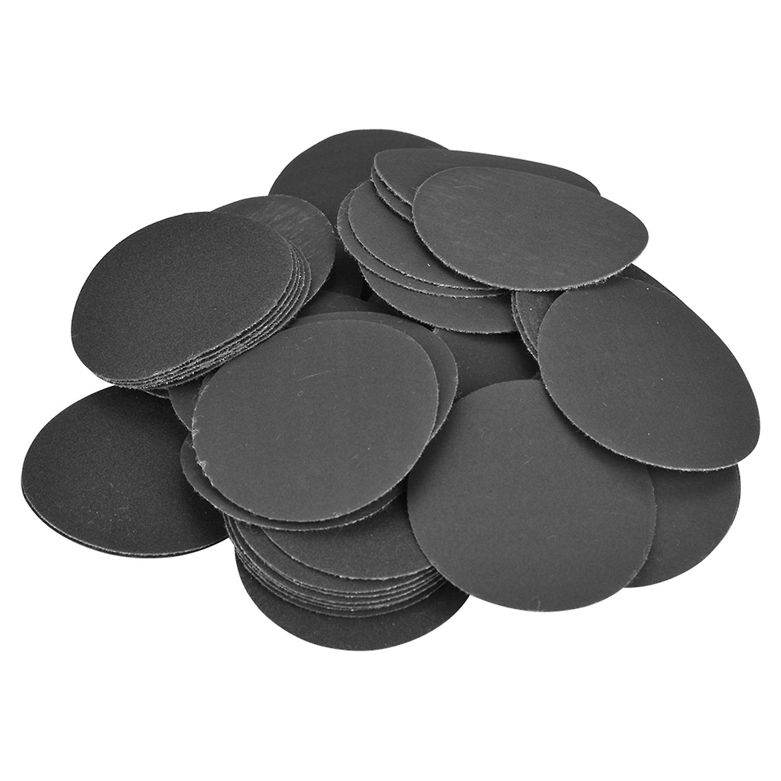 50pcs Hook and Loop 50mm Sander Disc Sanding Polishing Paper Pads Abrasive Sandpaper (#400)