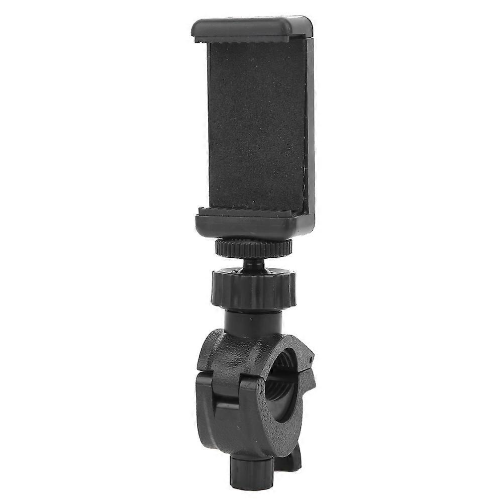 Adjustable Direction Flat Mobile Phone Clip with O Type Fixed Bracket for Cellphone Video Shooting Live Broadcast Using