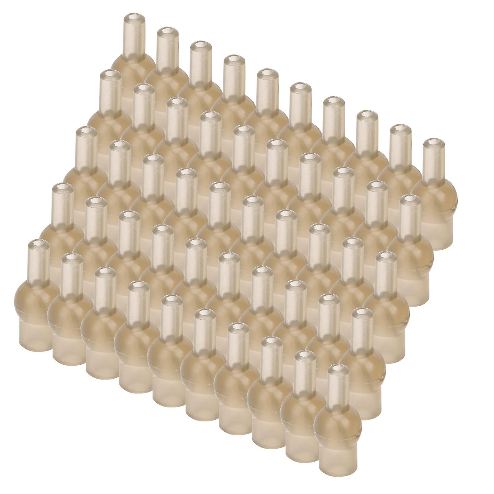 50Pcs 17mm Fishing Tulip Shape Hose Rubber Terminal Knot Protector Fishing Rubber Beads