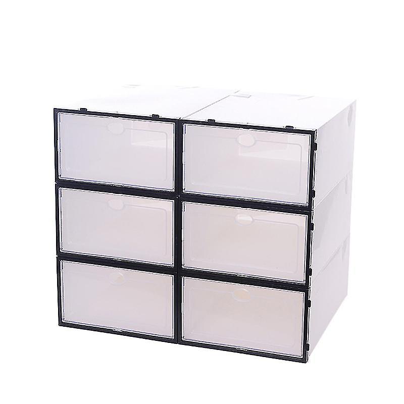 6pcs Foldable Shoe Box