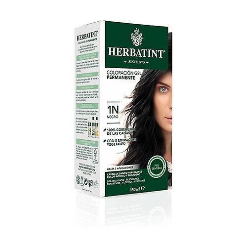 Color Permanent Gel Black 1N 150 ml (Black)