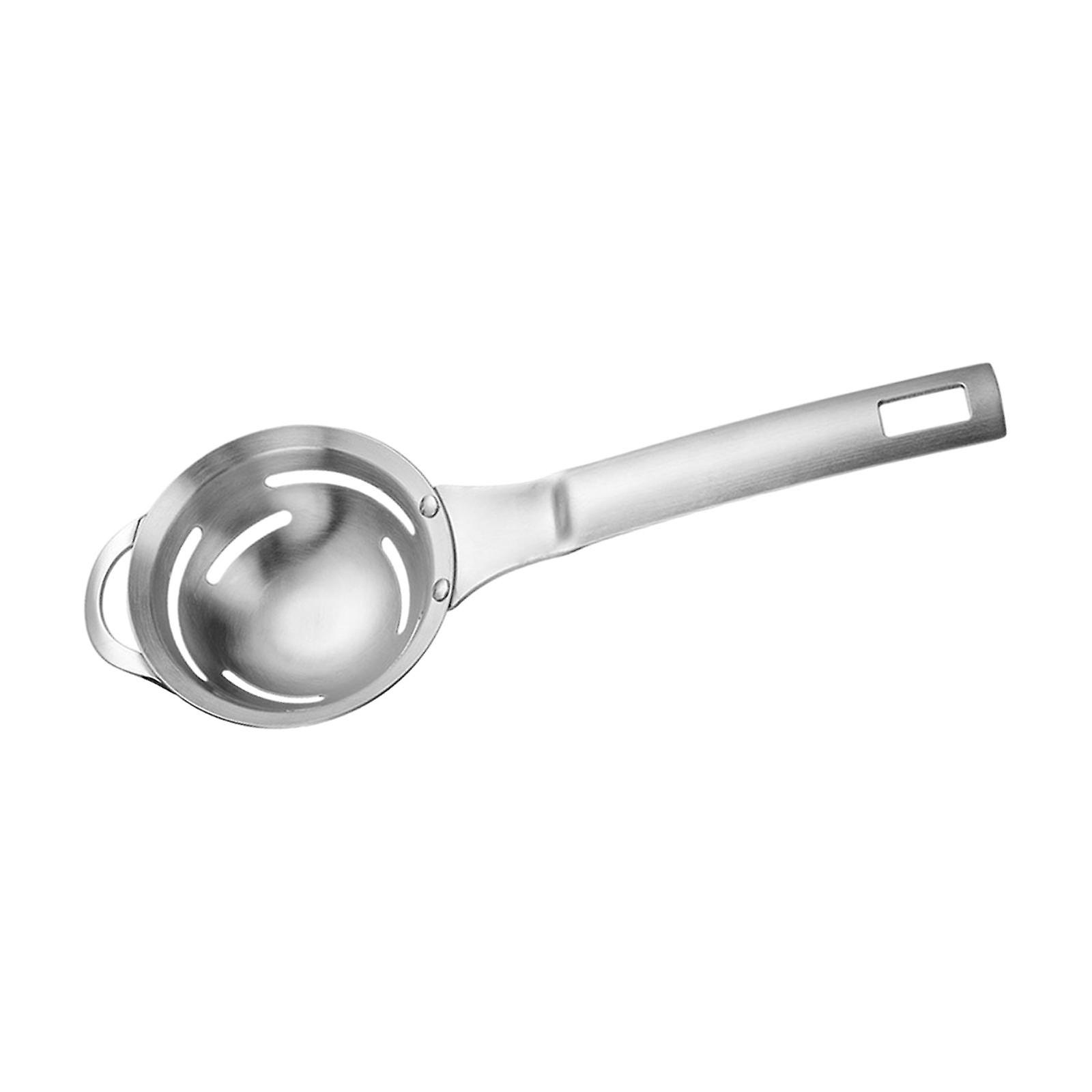 Egg Separator, Yolk Egg White Filter Stainless Steel Baking Egg Sieve Egg Extractor Tool