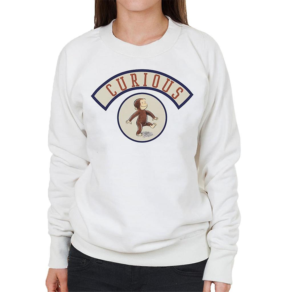 Curious George Cute Walking Women's Sweatshirt