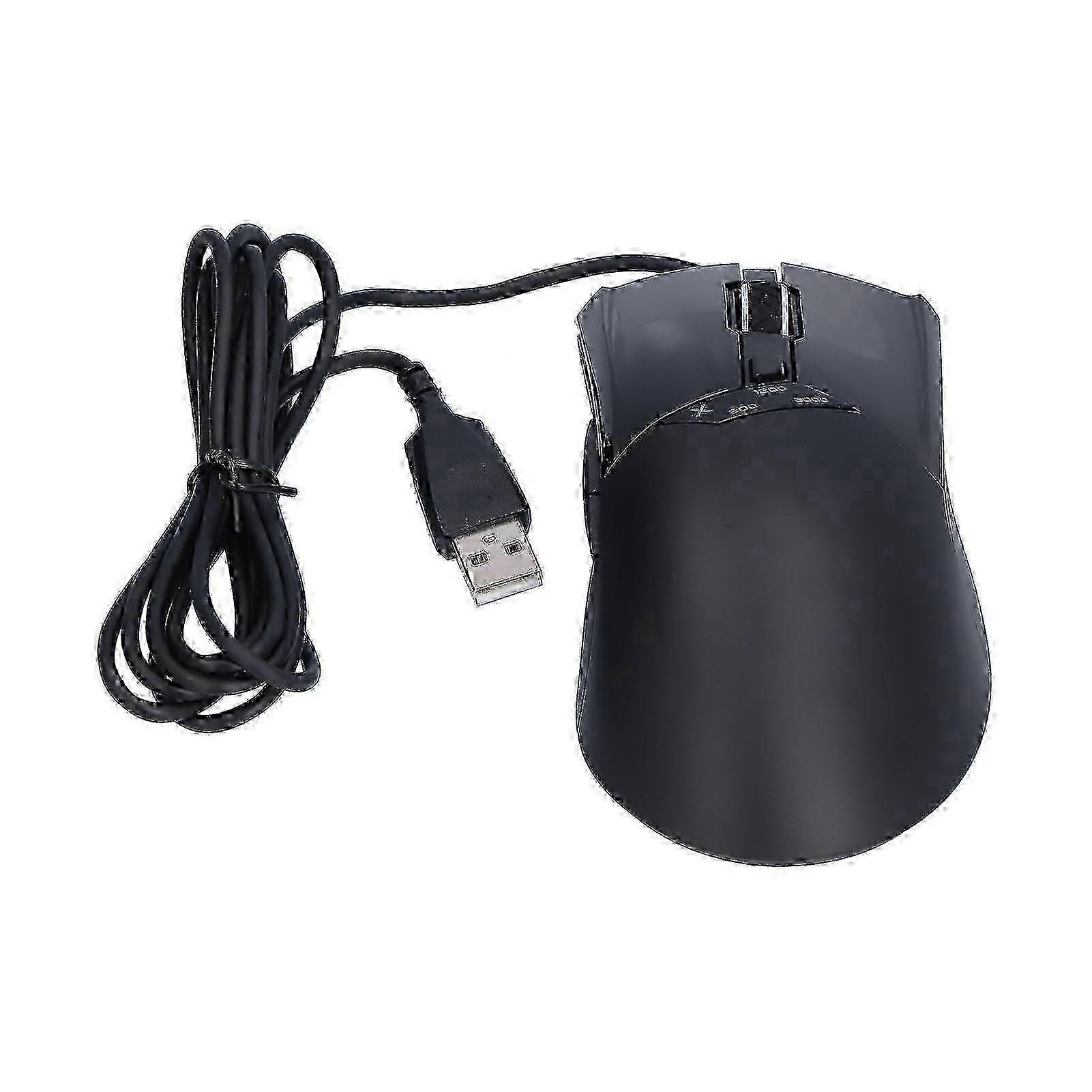 Gaming Mouse Ergonomic Comfortable USB Wired Adjustable DPI Computer Supplies for Office Home