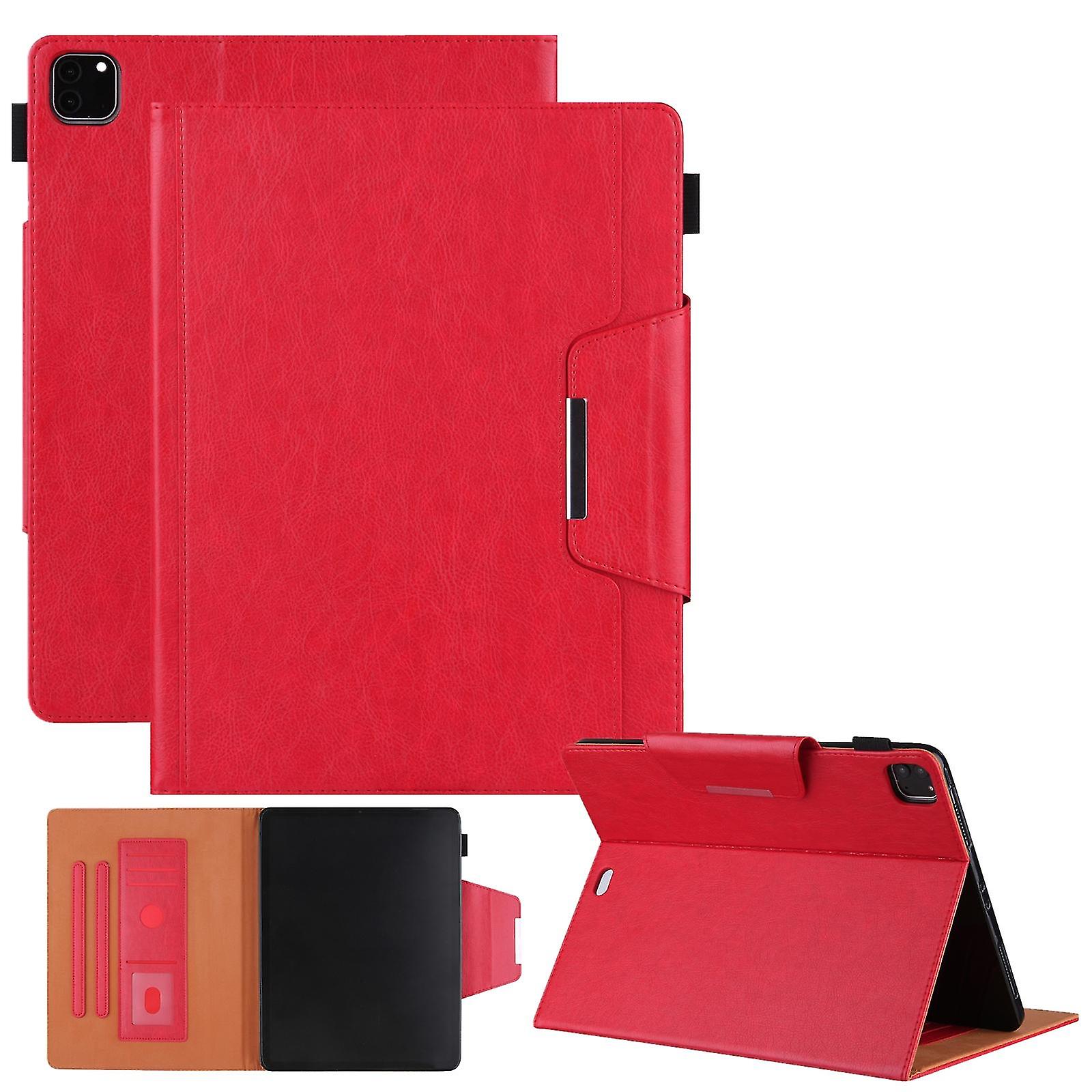 Solid Color Case For Ipad Pro 12.9 2022 / 2021 / 2020 / 2018 Red