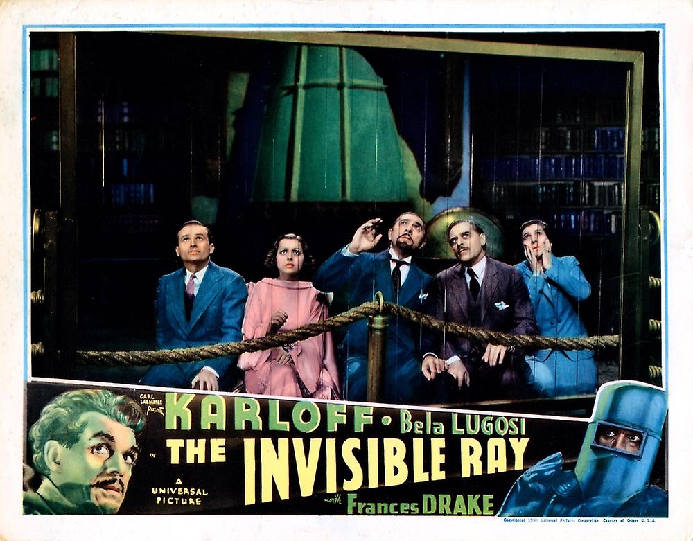 The Invisible Ray Poster