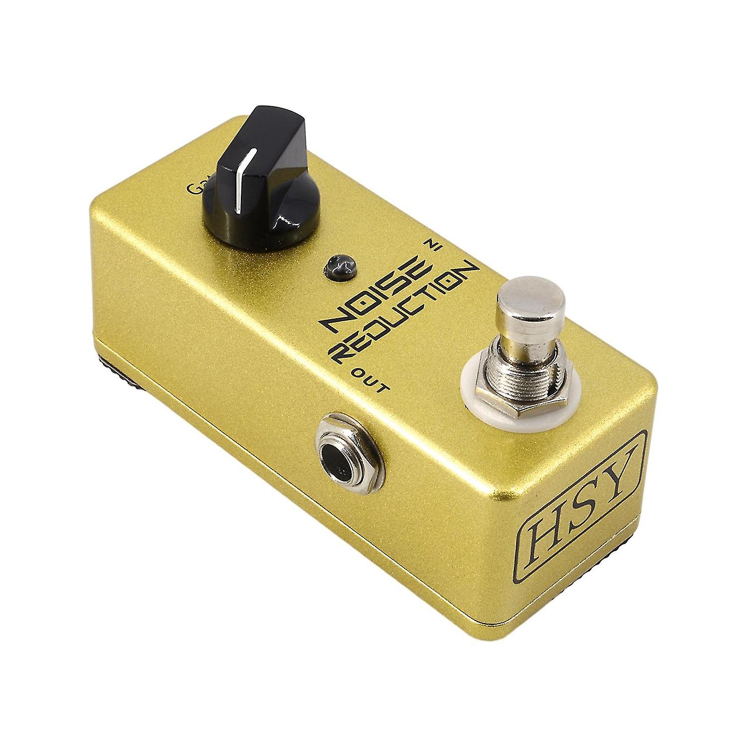 Guitar Noise Reduction Pedal Electric Guitar Effects Pedal True Bypass Zinc Alloy Shell DC 9V 6.35mm