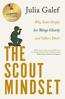The Scout Mindset by Julia Galef Paperback Book