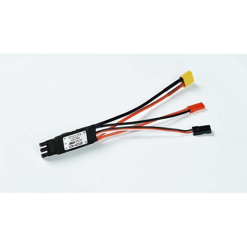 ZOHD Dart250G 30A Brushless ESC with 5V 2A BEC XT-30 JST TJC8 for 570mm Wingspan Sub-250 grams Sweep