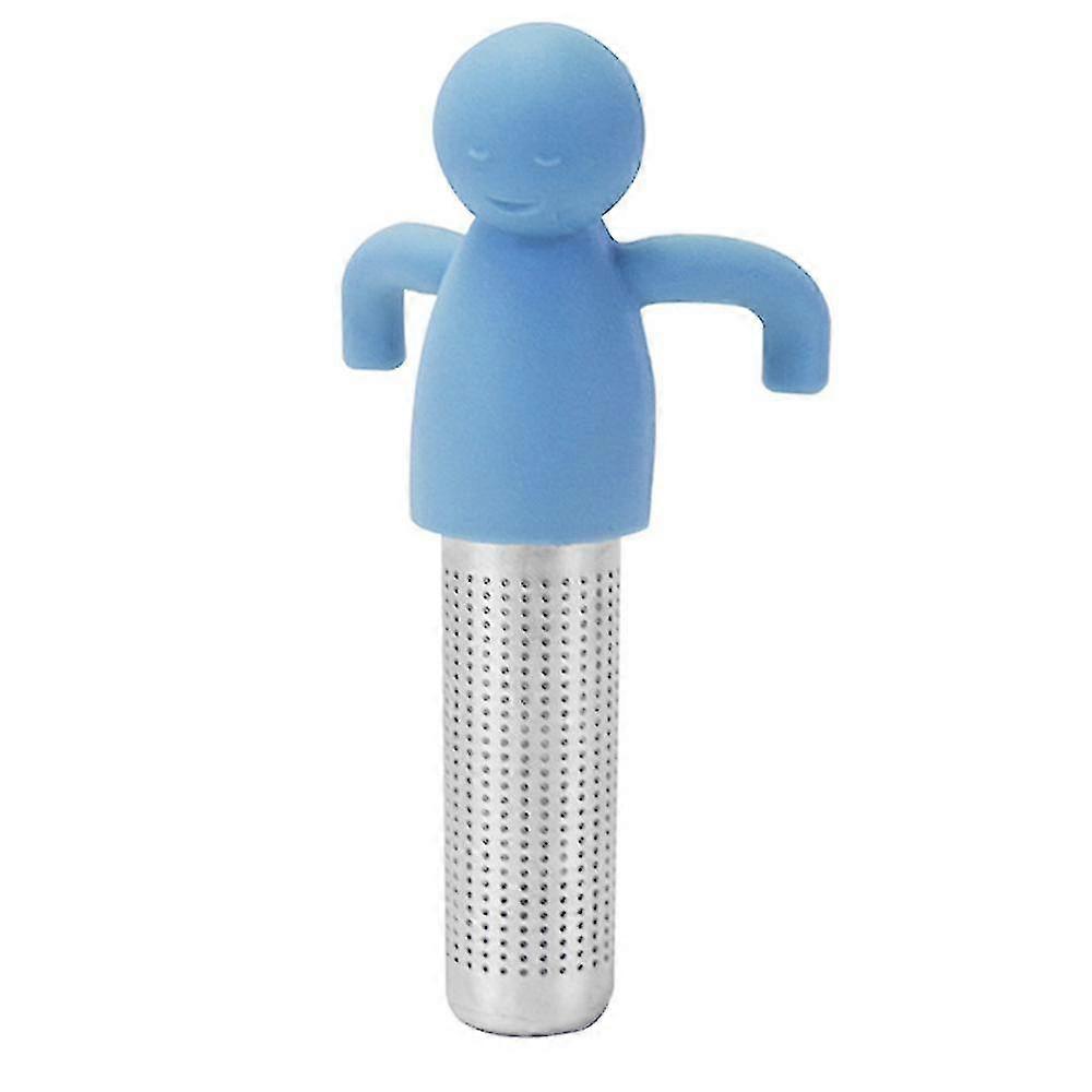 liten mann hengende te infuser for løs blad søt te siler fine mesh te filter hjem verktøy