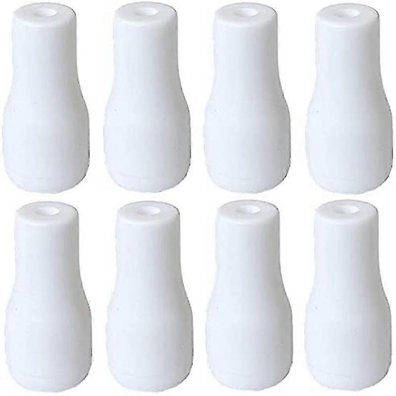 White Wooden Wood Rope Tassel Blind Window Wood Cord Tassels Knobs Cord Drops Pull End Plastic Cord Tassel For Blinds Or Shades 16 Pieces