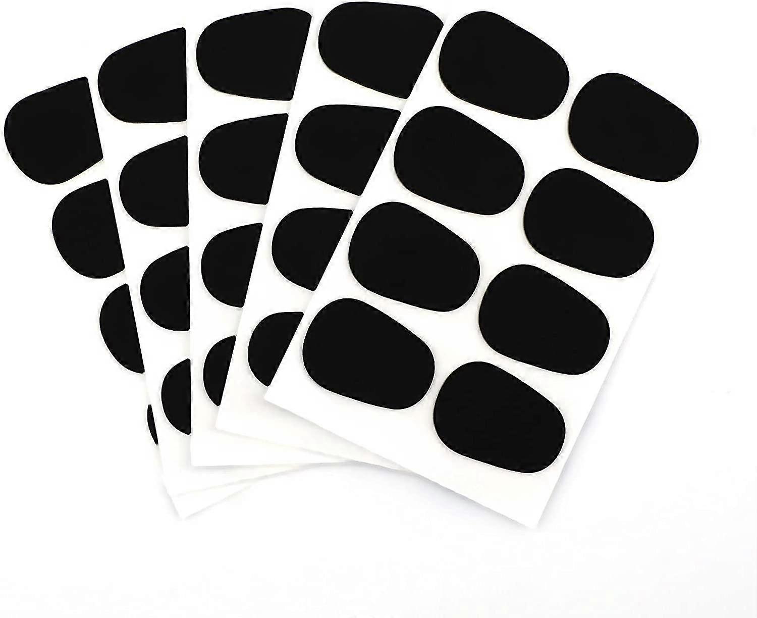 40 pieces 0.8 mm thick pads of saxophone mouthpiece chopper cushions rubber for beginners
