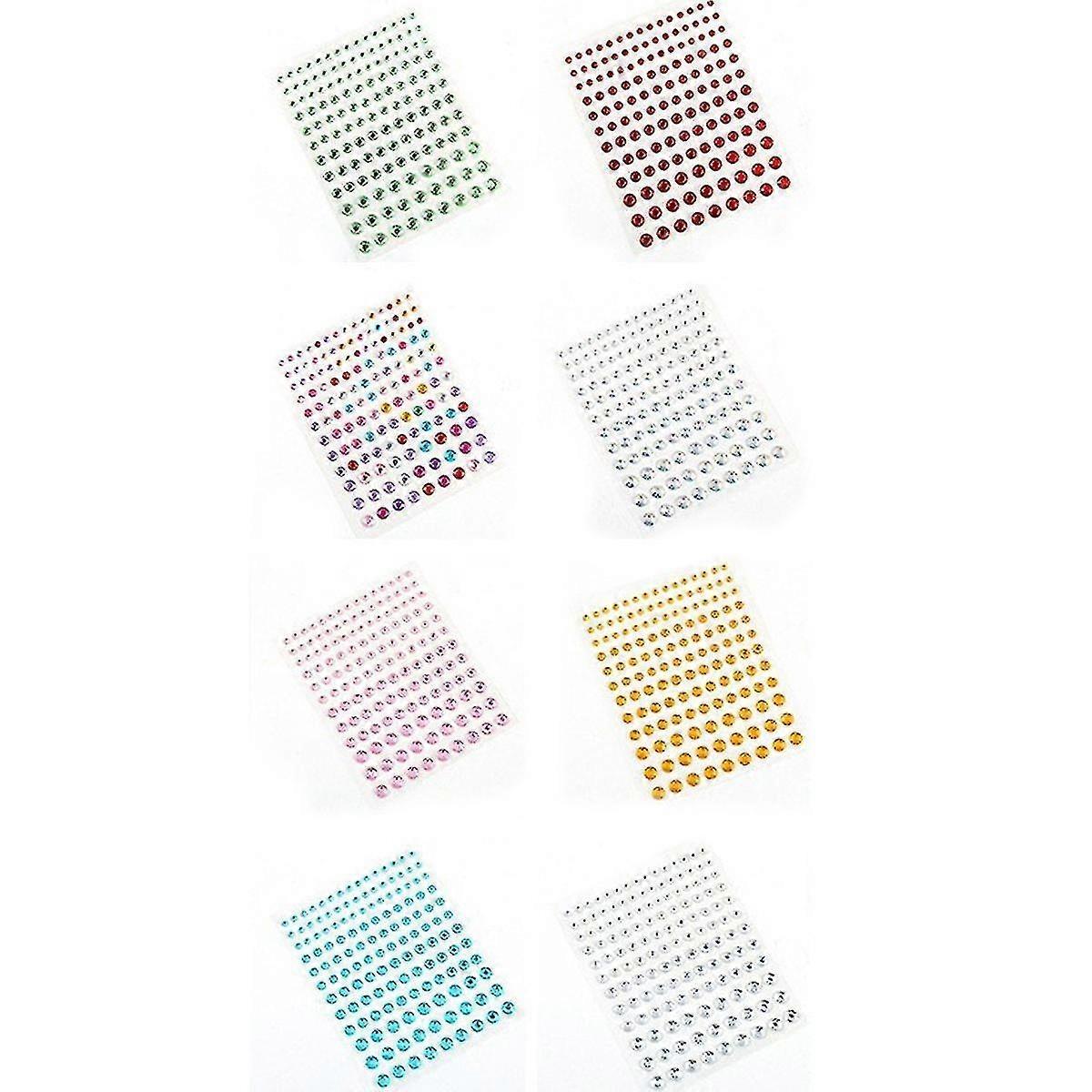 Fata pietre bijuterii pentru femei face pietre Stick on Eye Frunte Festivalul Make Up Crystal Autocolant Strasul