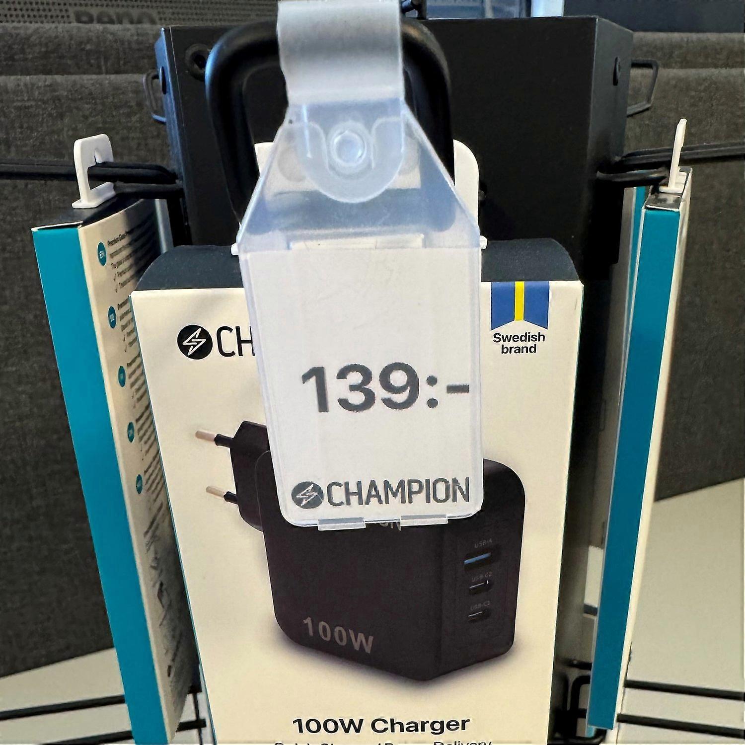 Porta etichette per rack