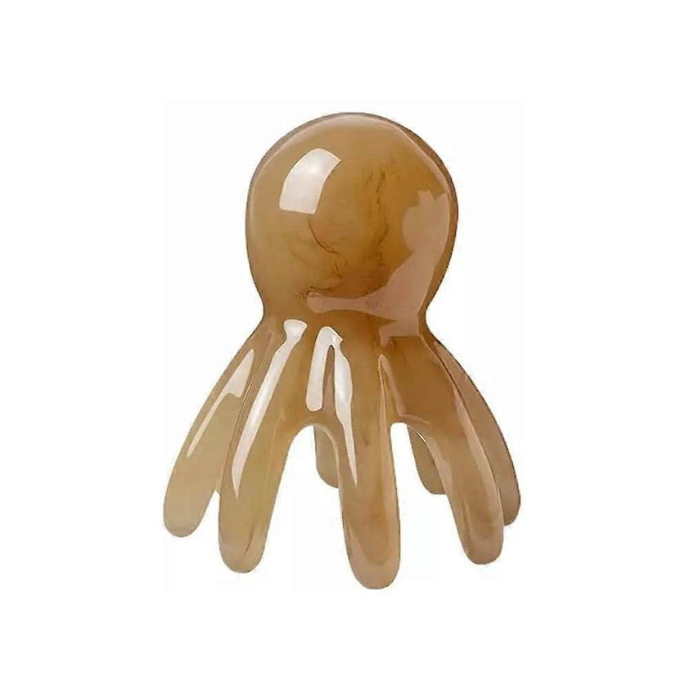 Portable Eight-Prong Head Massage Comb, Scraping Scalp Massage Comb