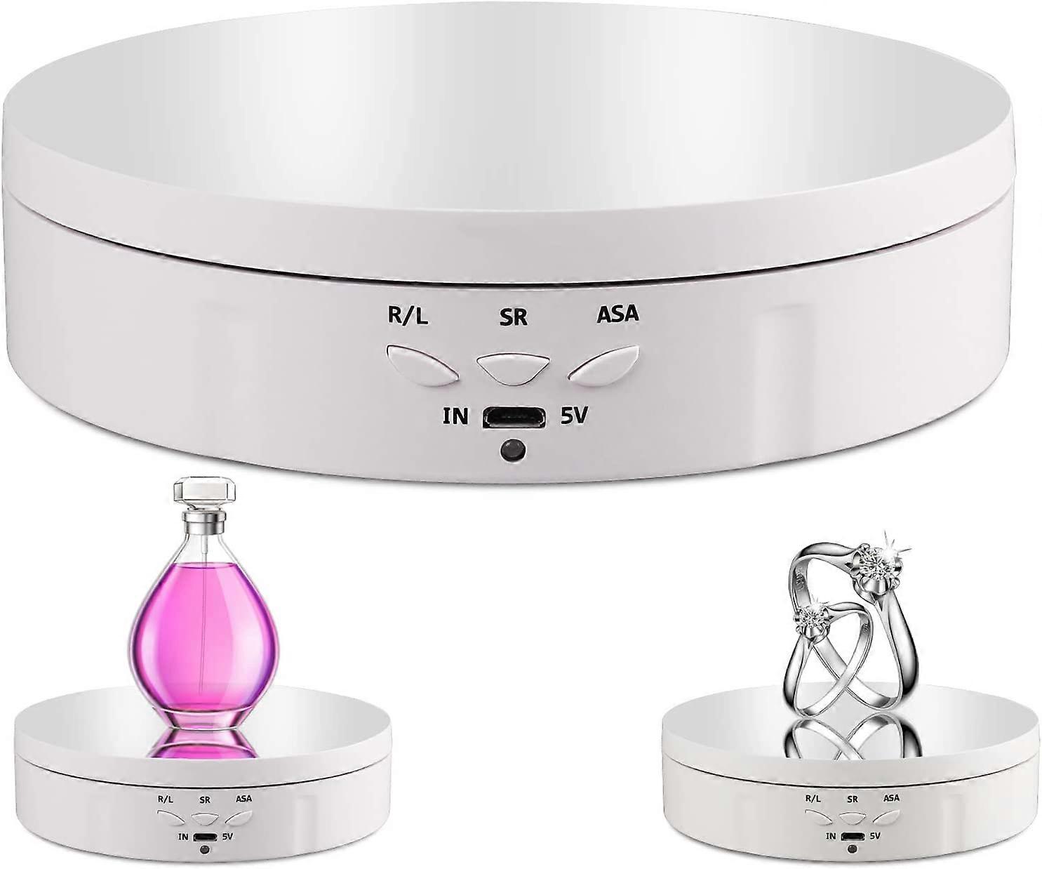 Motorized Rotating Display Stand,360 Degree Rotating Display Stand,3 Speeds,3 Display Angles