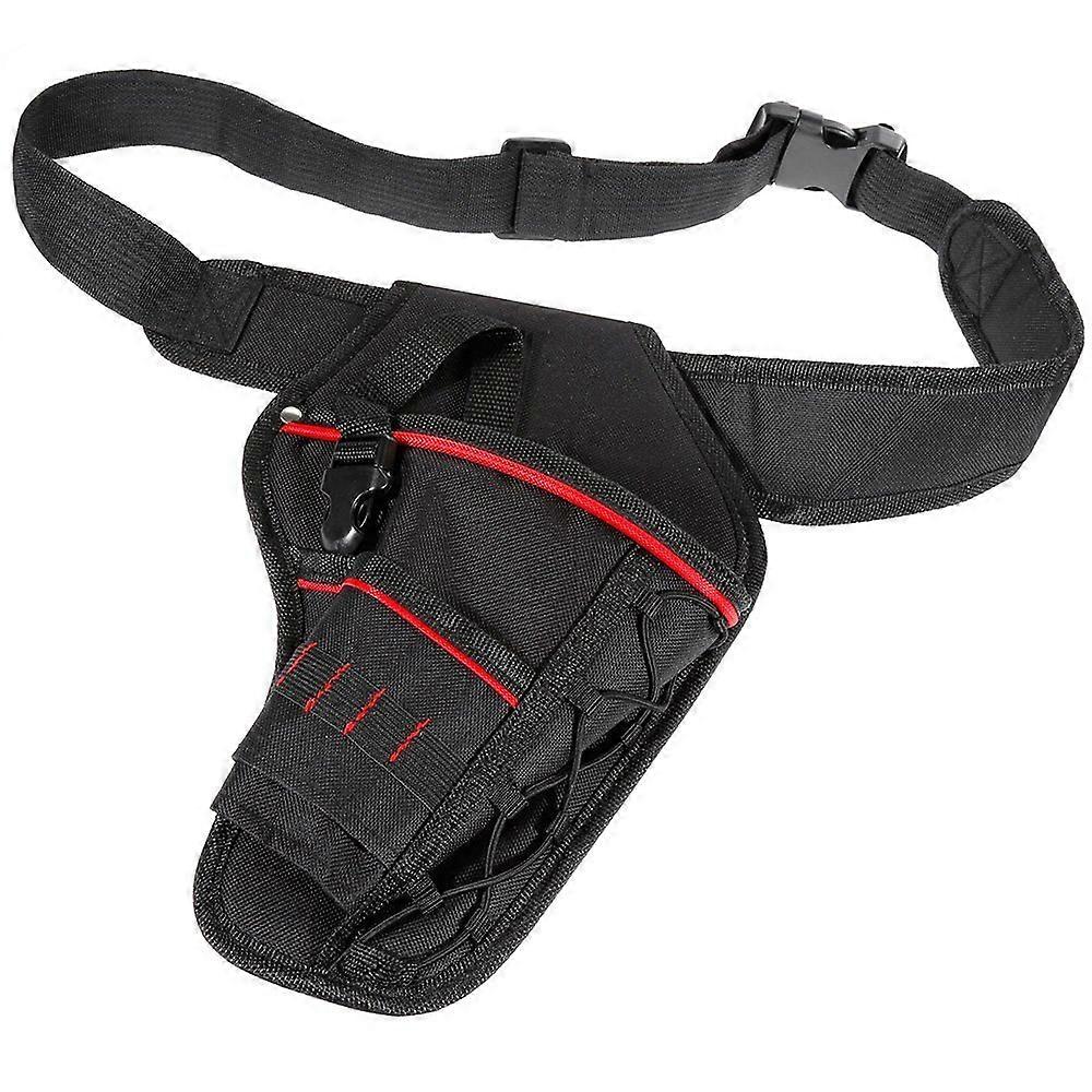 Drill Holster Waterproof Impact Driver Drill Holder Multi-functional Electric Tool Pouch Bag with W