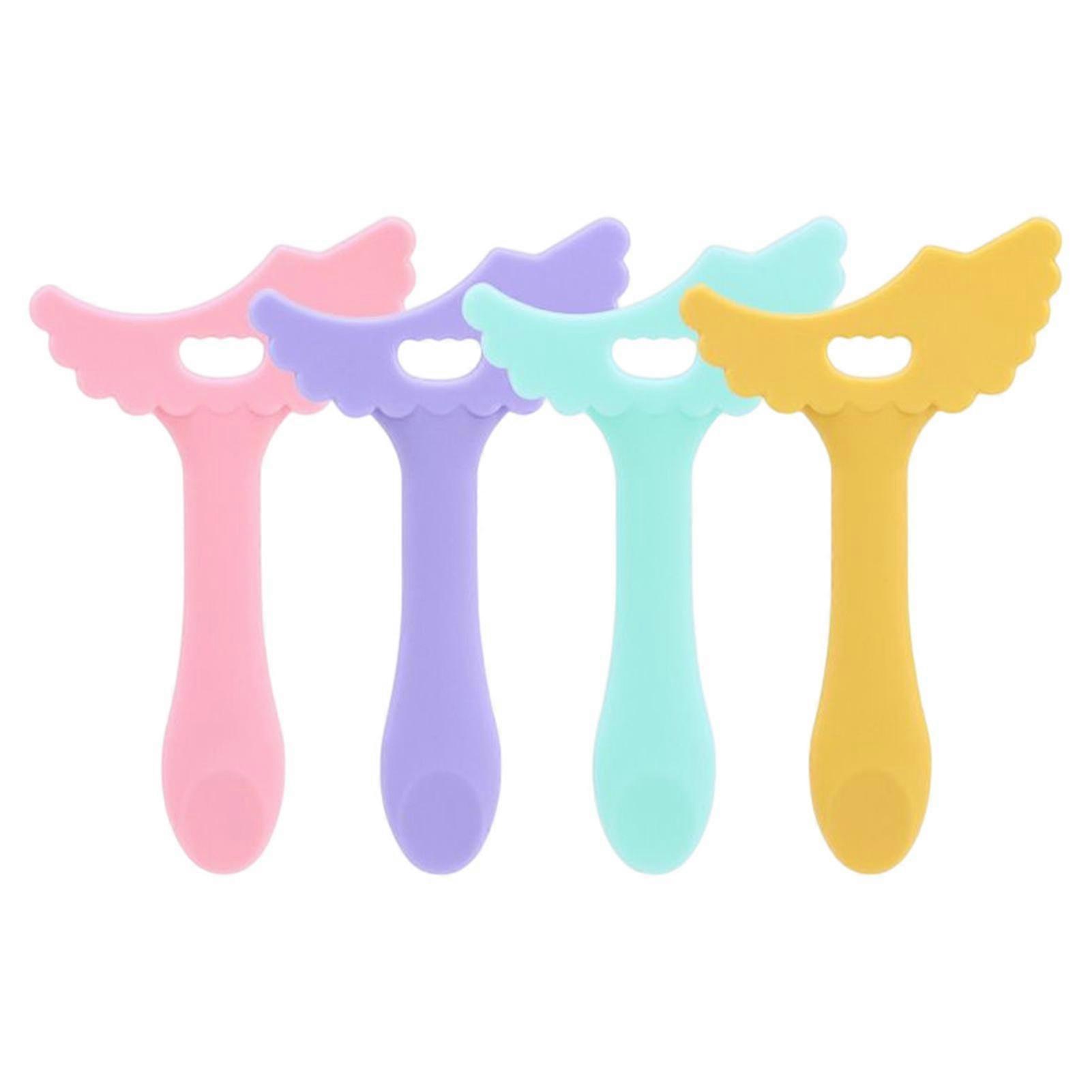 4pcs Eyeliner Winged Tool Multifunctional Reusable Soft Stencil Drawing Silicone