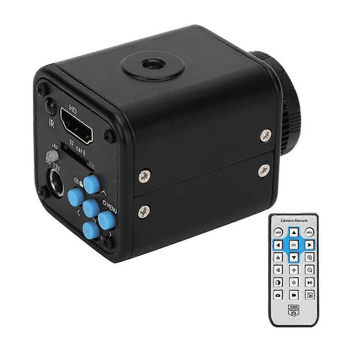 Microscópio Câmera Industrial Full HD 16MP 2K 1080P 60FPS Microscópio compatível com Telefone Reparo Microscopio EU Plug