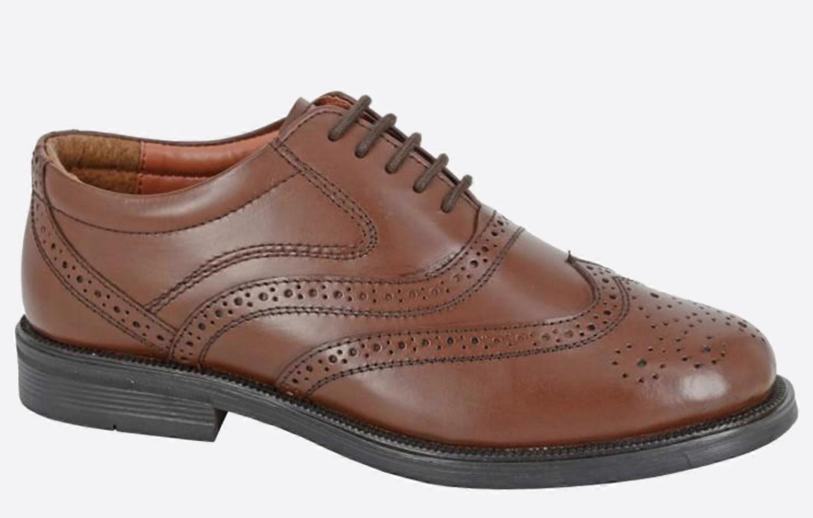Scimitar Newbury Brogues Brown