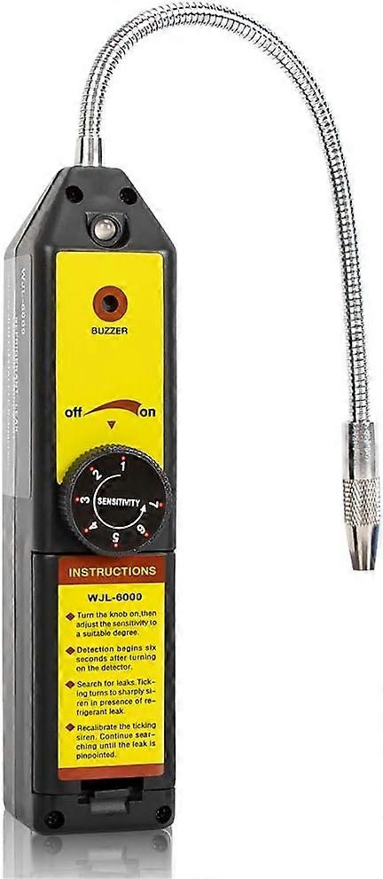 كاشف تسرب الفريون ، كاشف تسرب HVAC المبرد WJL-6000 ، شم غاز الهالوجين