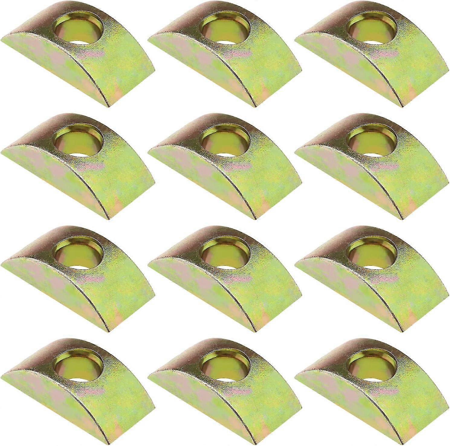 40ks Poloviční Měsíc Matice Nábytkový Konektor Matice Distanční Podložka Pro Připojení Nábytek Postel-Dobré