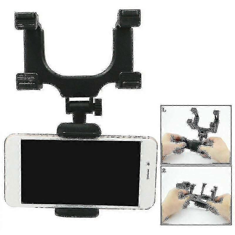 Auton taustapeilikiinnitysteline Matkapuhelinpidike Pyörivät kradles Universal Hk