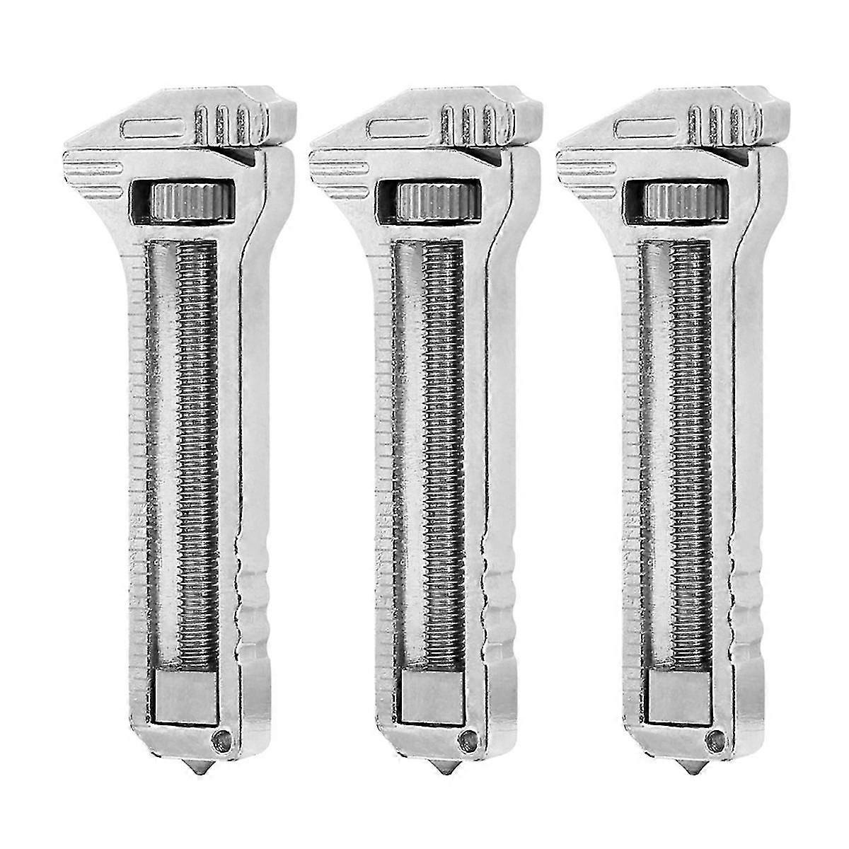 Mini Multitool Wrench,Compact Multitool, Multifunctional Beer Bottle Opener,Mini Spanner for Repair